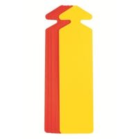 Flèche soldes double face jaune/orange : l'atout de vos promotions